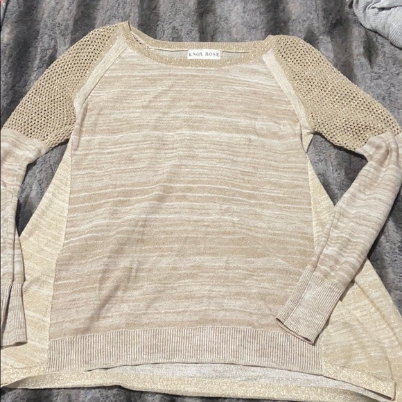Gold sweater